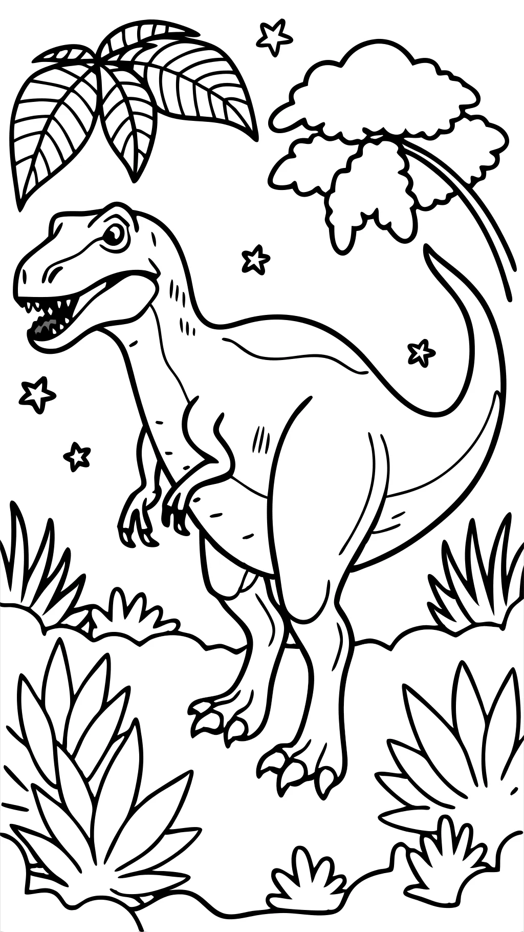 coloriage indominus rex